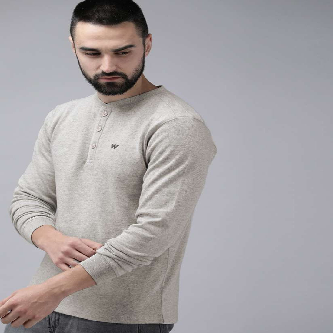 WILDCRAFT MENS SWEATER HENLEY - Stepin Adventure #