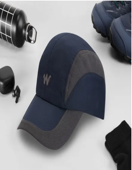 Wildcraft hypacool navy blue cap