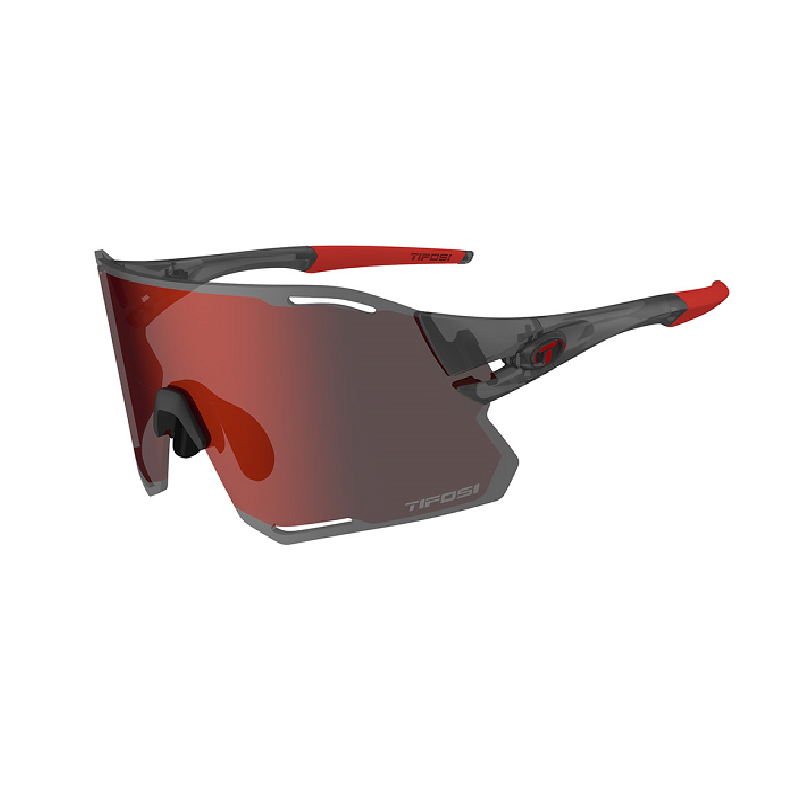 TIFOSI RAIL RACE SATIN VAPOR CLARION RED/CLEAR