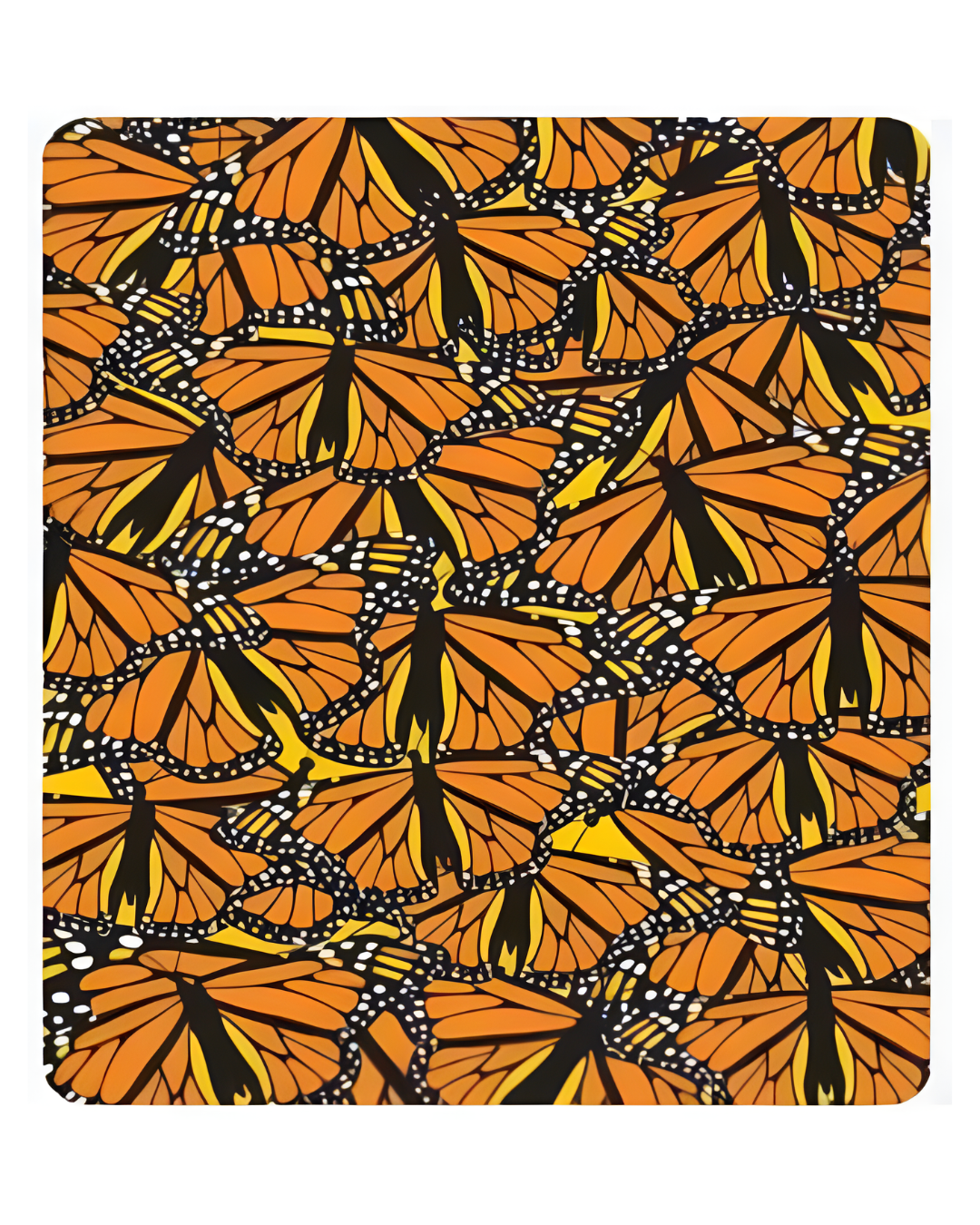 4FUN MULTIFUNCTIONAL SCARF POLARTEC YELLOW BUTTERFLY