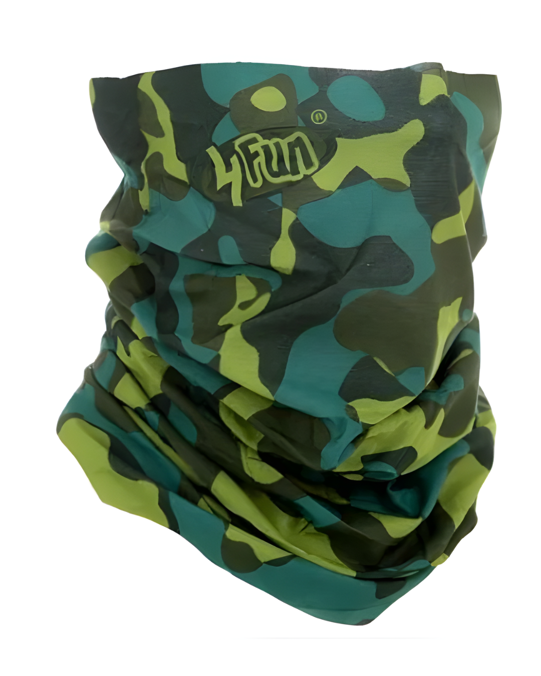 4FUN MULTIFUNCTIONAL SCARF POLARTEC CAMU GREEN
