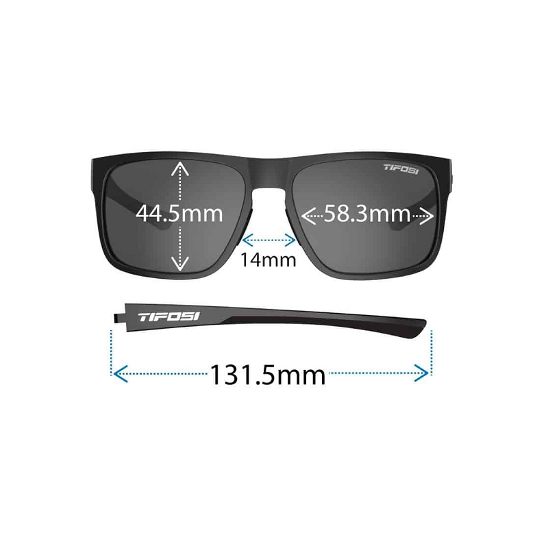 TIFOSI SWICK SATIN BLACK CRIMSON