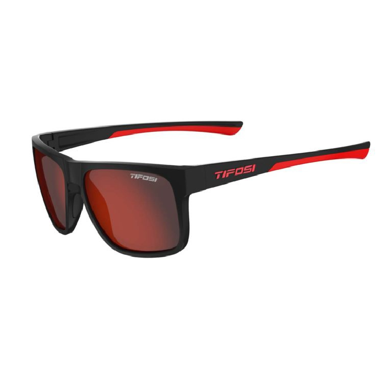 TIFOSI SWICK SATIN BLACK CRIMSON