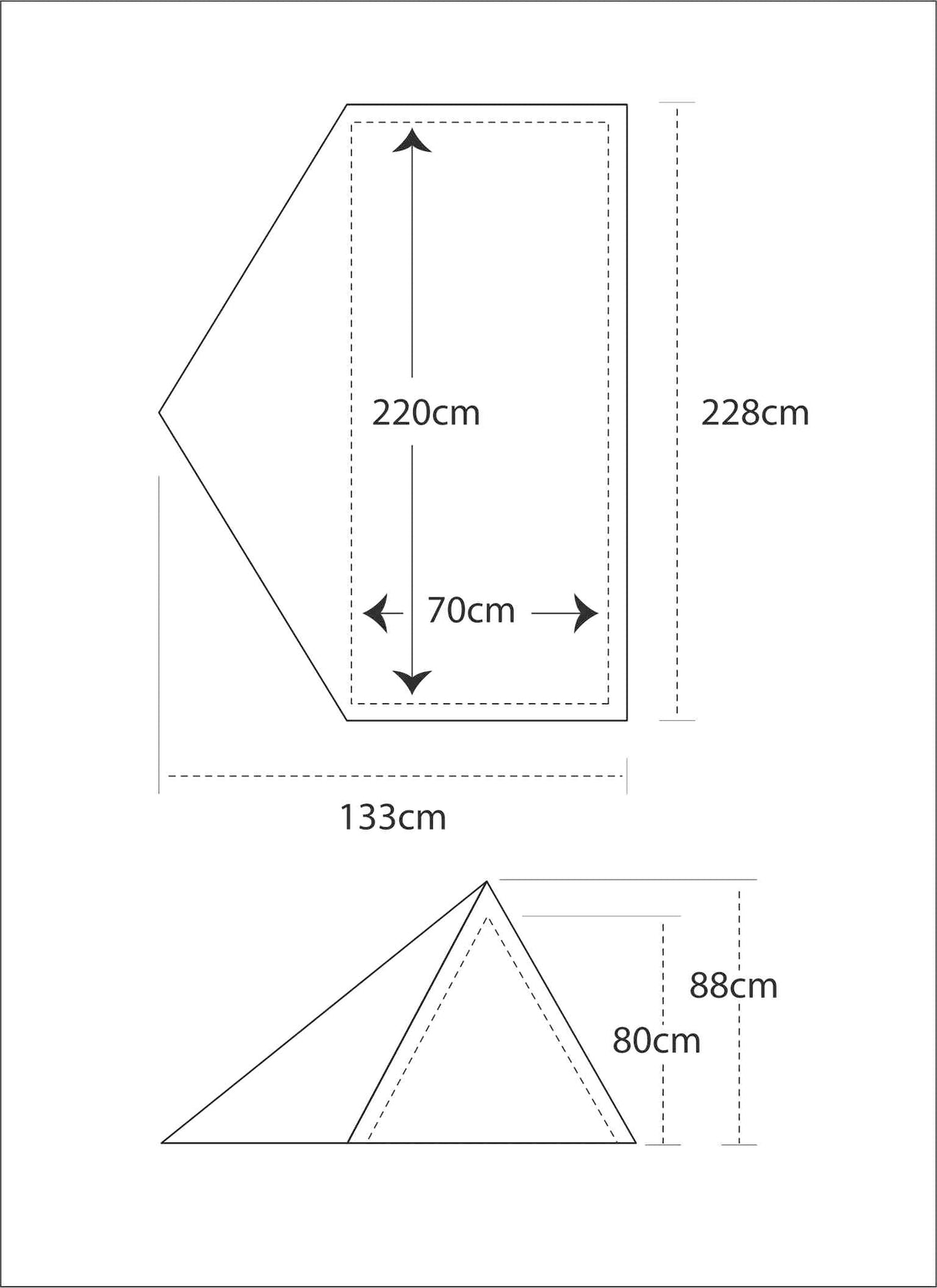 GIPFEL CORA 1 TENT