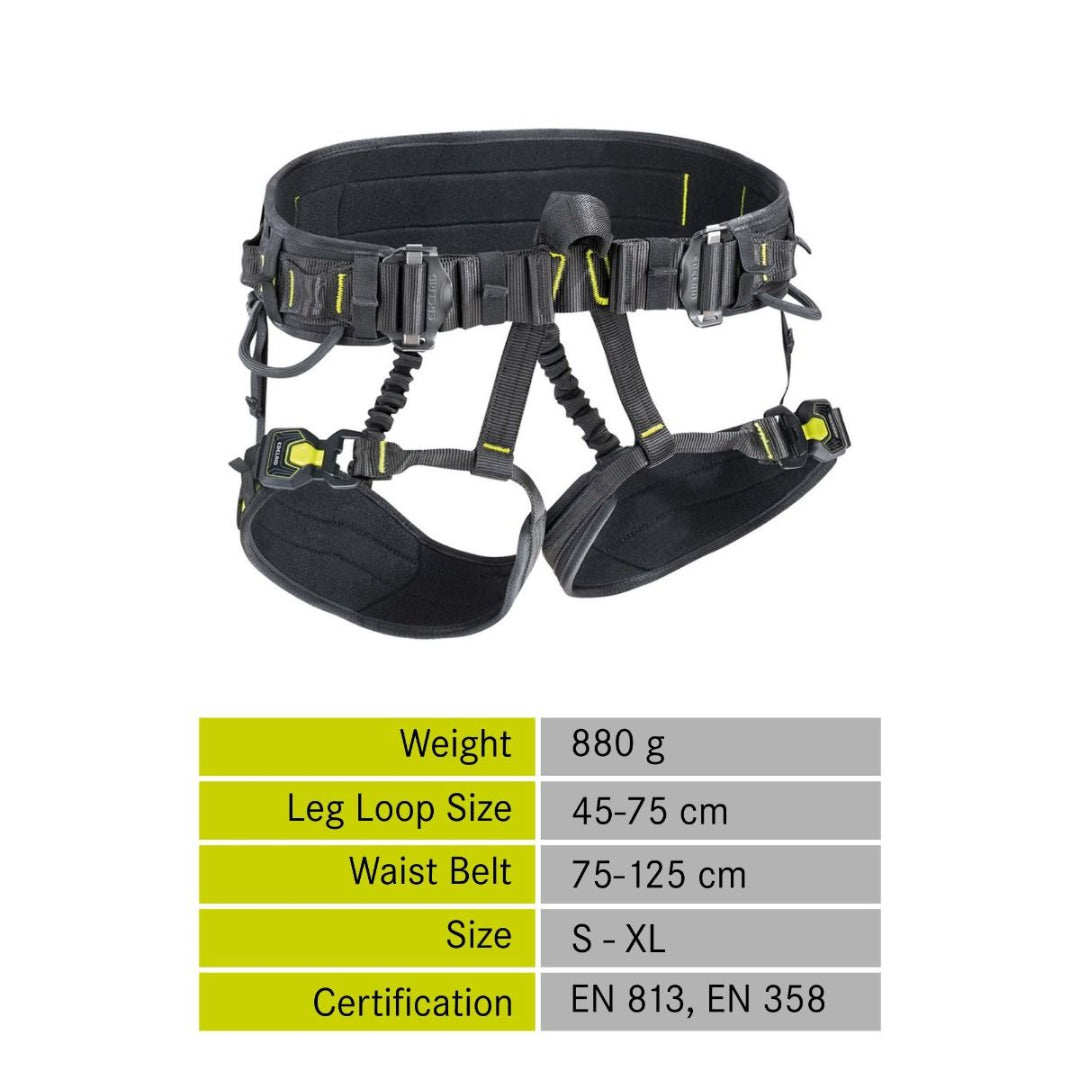 EDELRID CORE TRIPPLE LOCK HARNESS S-XL