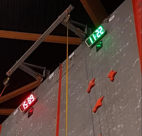 DEEPRON SCEV-1 SPEED CLIMBING TIMER SYSTEM FOR TRAINING & COMPETITION WALLS
