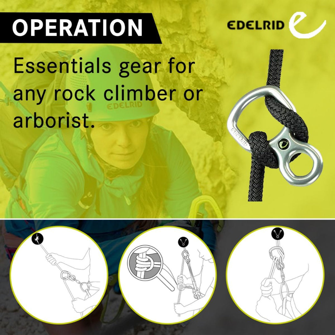 EDELRID BUD FIGURE OF 8 DESCENDER SLATE