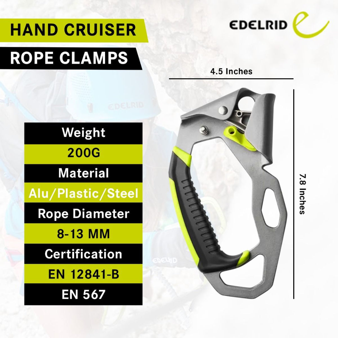 EDELRID HAND CRUISER LEFT ACENDER
