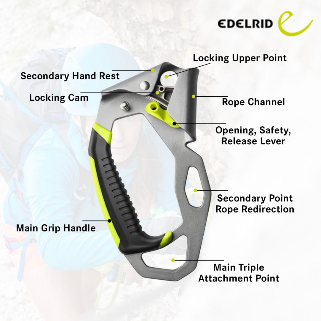 EDELRID HAND CRUISER LEFT ACENDER