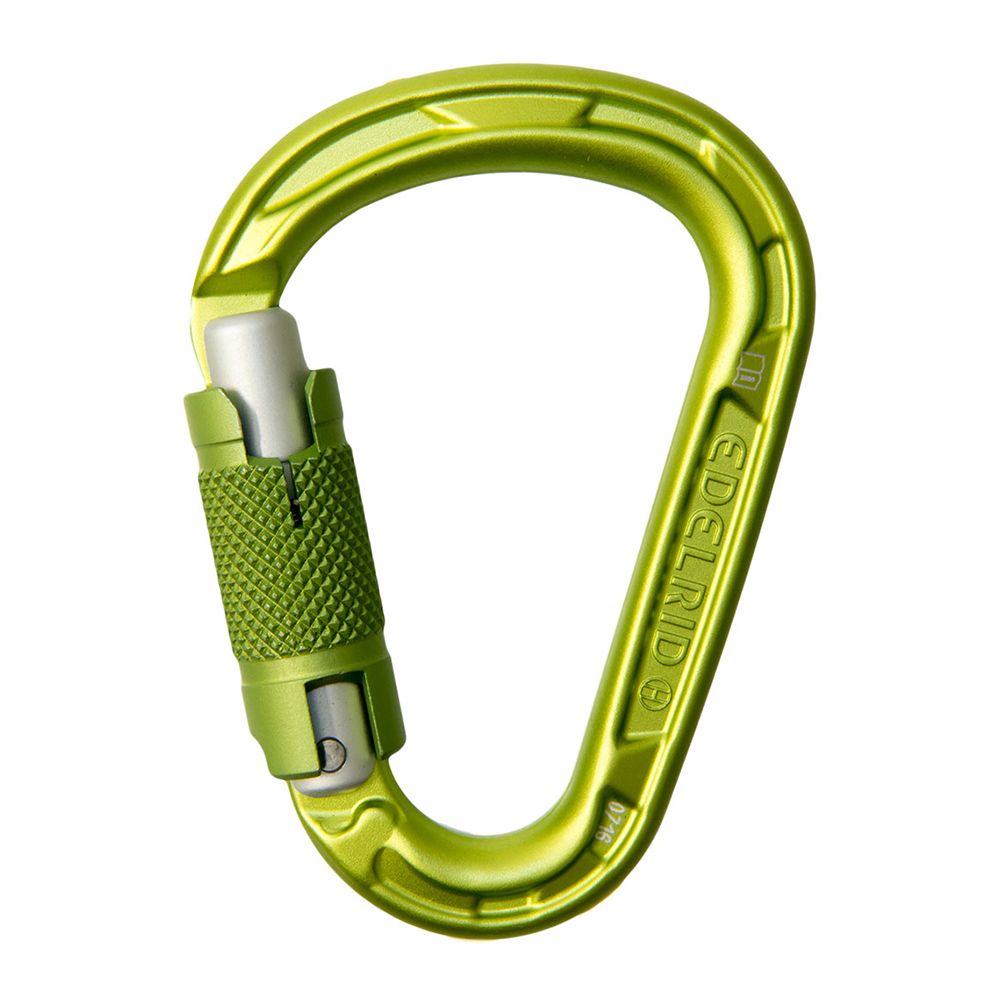 EDELRID HMS STRIKE TWIST LOCKING CARABINER - Stepin Adventure #