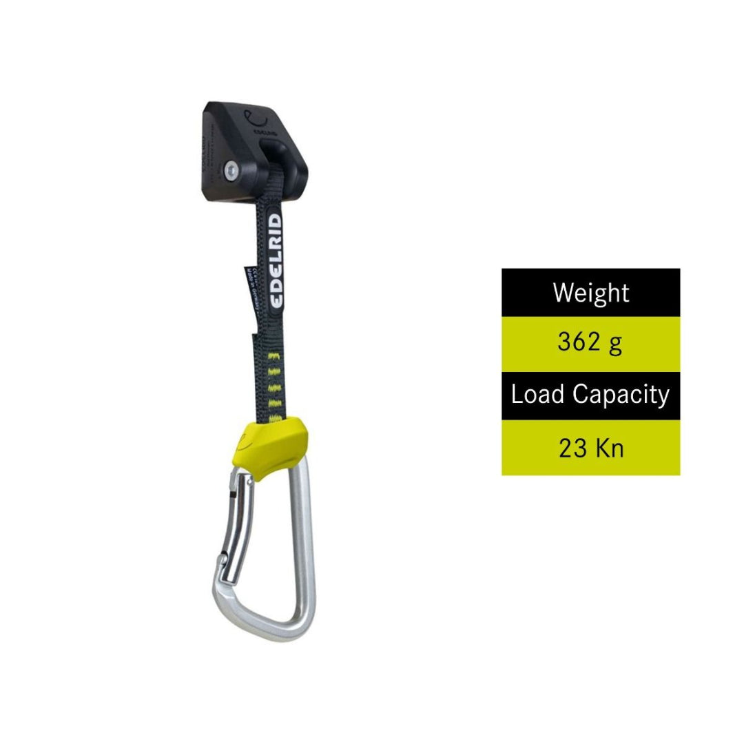 EDELRID JIM STEEL SET 18CM QUICKDRAW - Stepin Adventure #