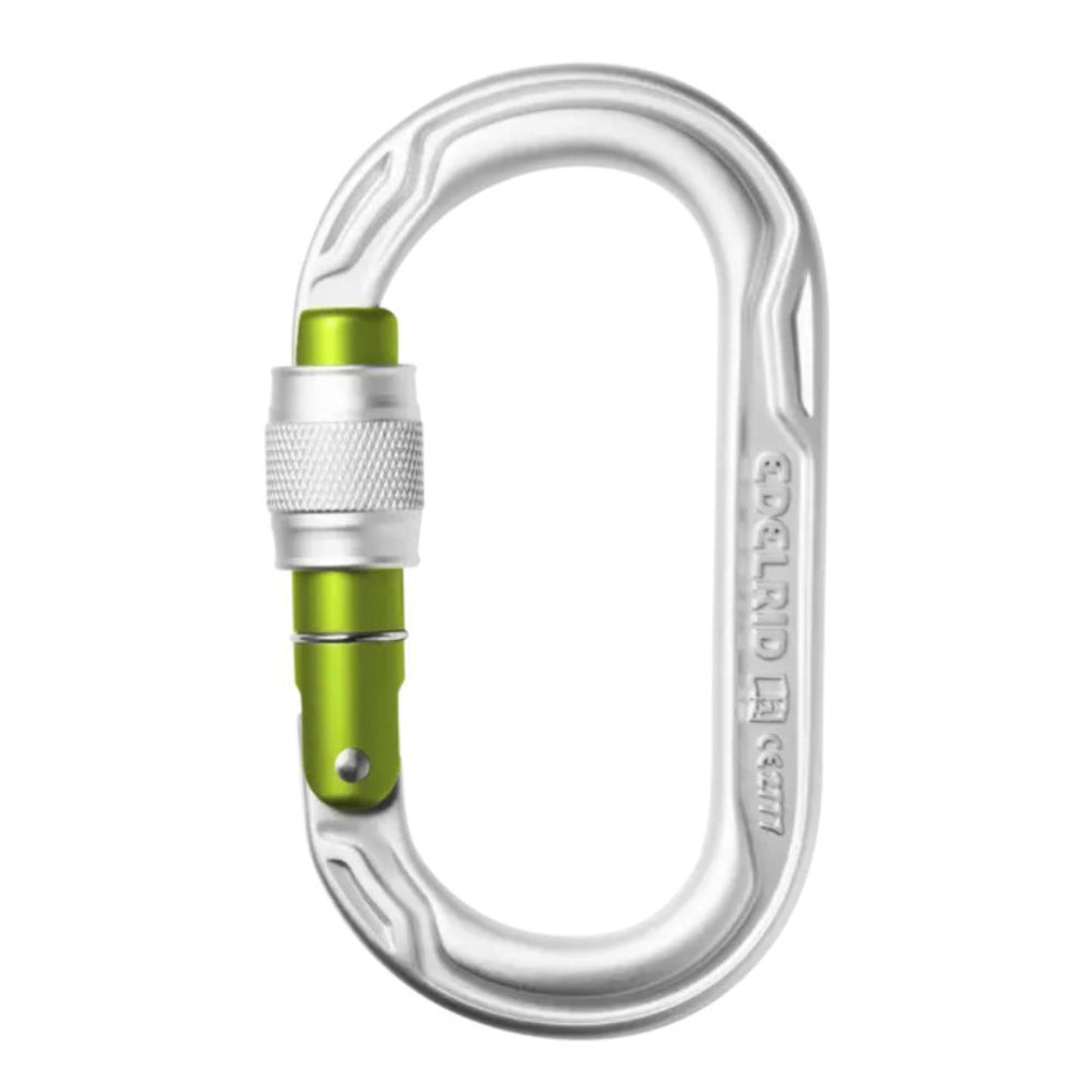 EDELRID OVAL POWER 2500 SCREW CARABINER