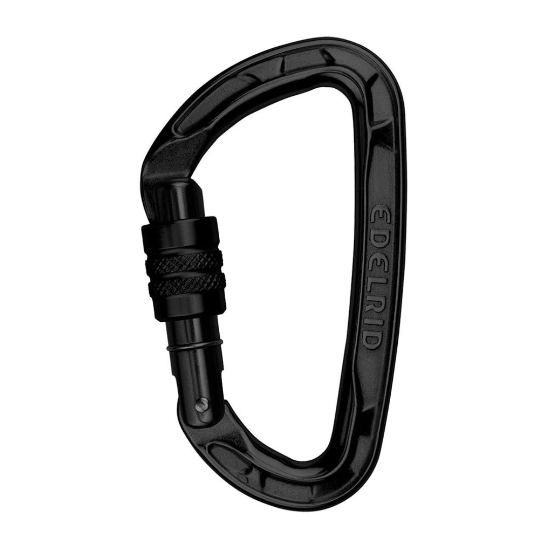 EDELRID PURE SCREW CARABINER NIGHT