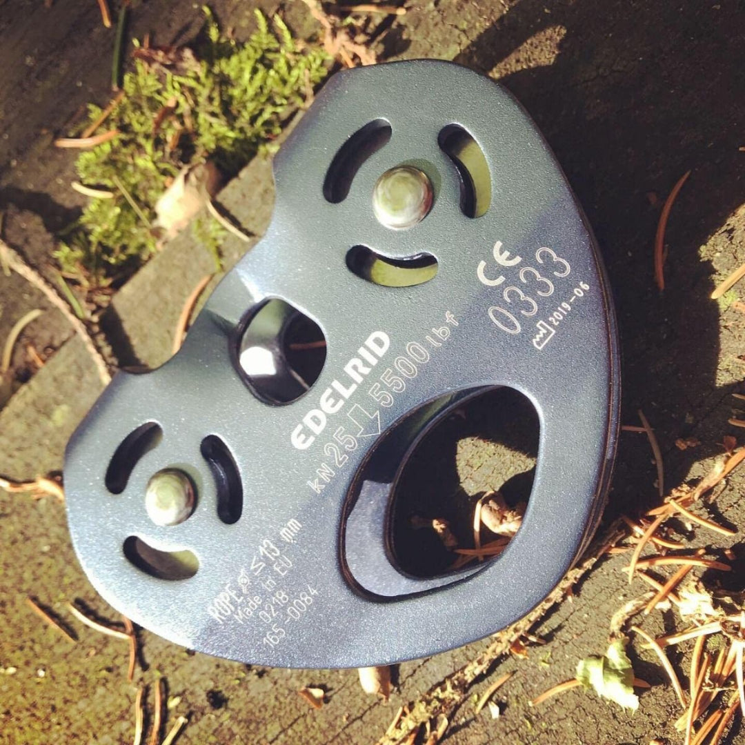 EDELRID RAIL DOUBLE PULLEY