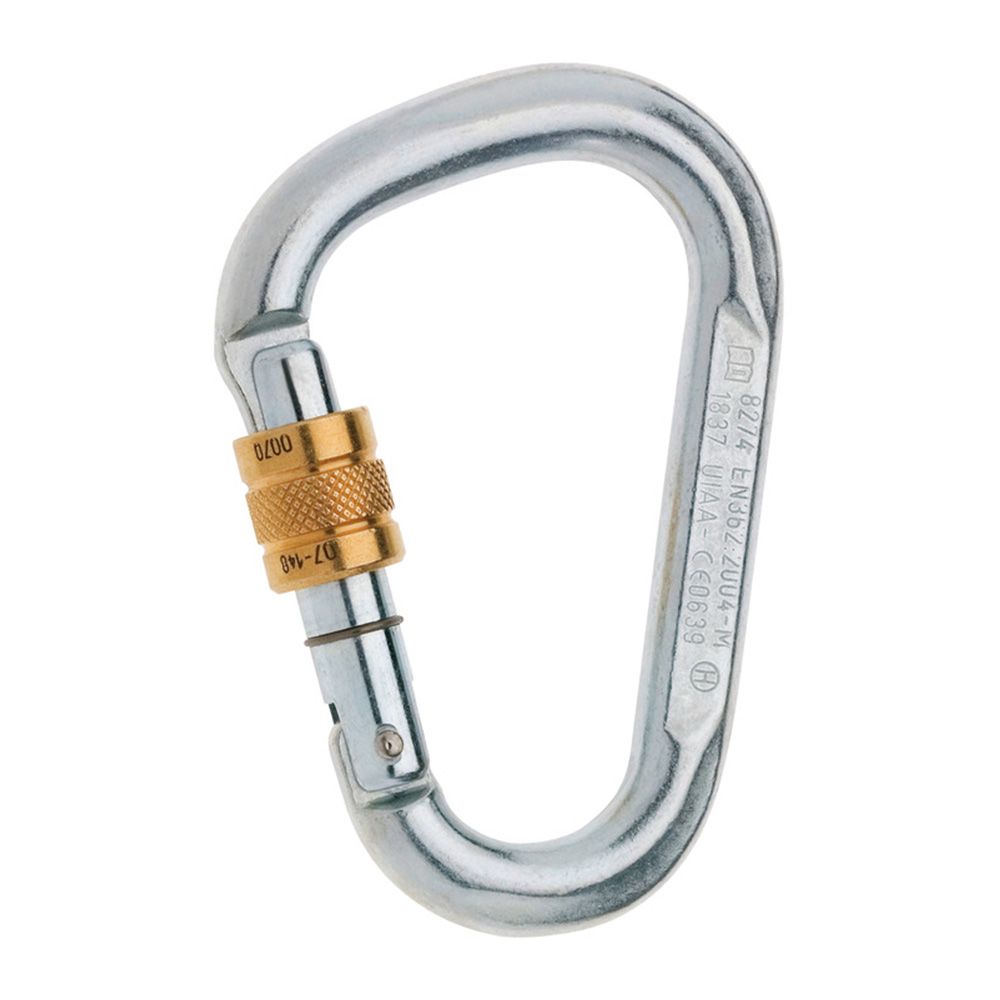 EDELRID HMS SCREW STEEL CARABINER - Stepin Adventure #