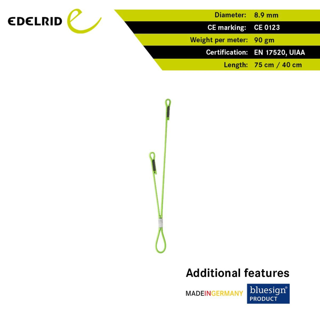 EDELRID SWITCH DOUBLE 75/40CM - Stepin Adventure #