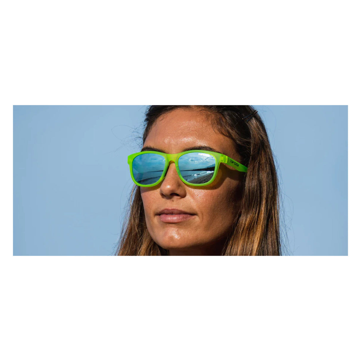 TIFOSI SWANK, SATIN ELECTRIC GREEN