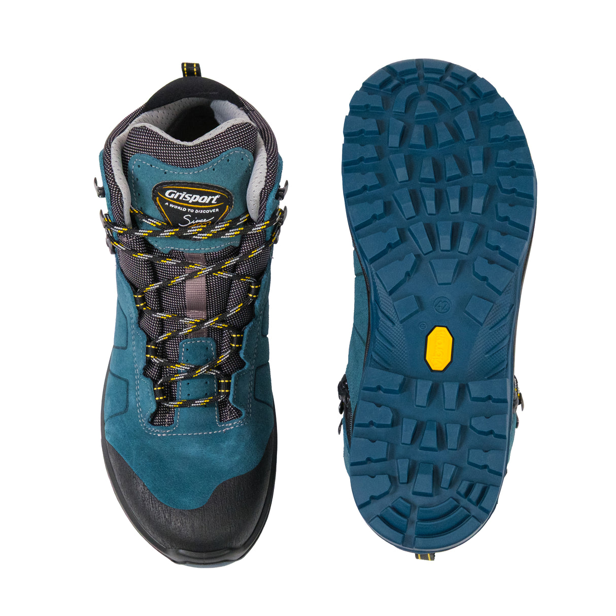 GRISPORT GRITEX MEN'S MID ANKLE HIKING SHOES BLUE - 14411-S2G