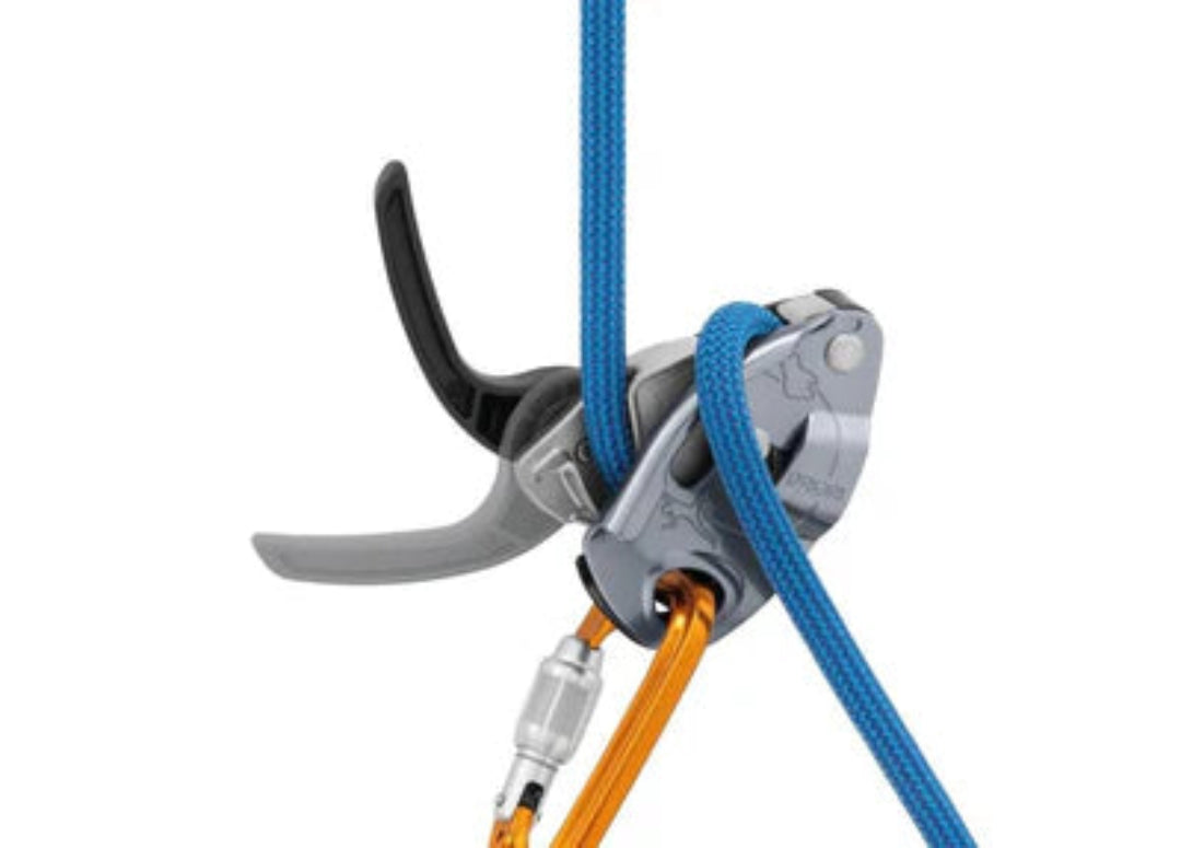 PETZL GRIGRI BELAY DEVICE BLUE