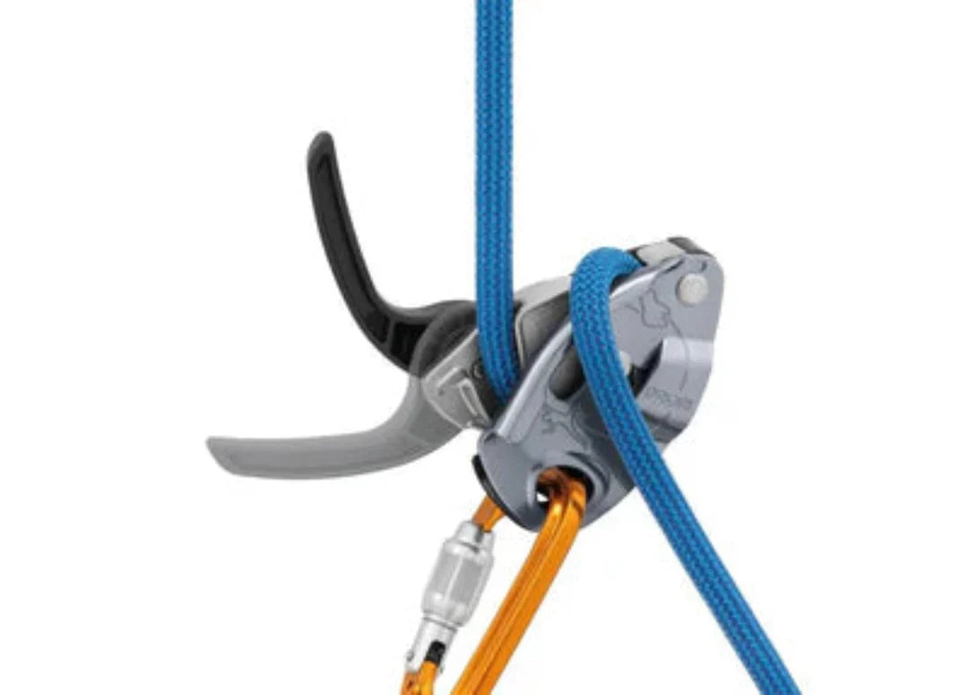 PETZL GRIGRI BELAY DEVICE BLUE