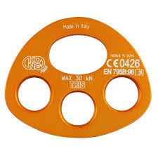 KONG TRIS MULTIANCORAGE 30 KN CE ANCHORAGE PLATE | 3 HOLES - Stepin Adventure #