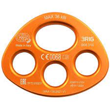 KONG TRIS MULTIANCORAGE 30 KN CE ANCHORAGE PLATE | 3 HOLES - Stepin Adventure #