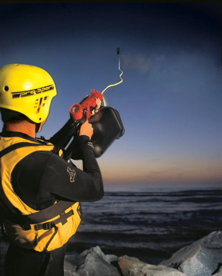 RESCUE ROPE THROW GUN – ROPE LAUNCHER GUN FOR WATER RESCUE