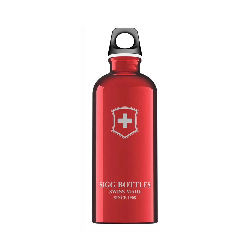 SIGG SWISS EMBLEM BOTTLE 0.6LTR-RED - Stepin Adventure #