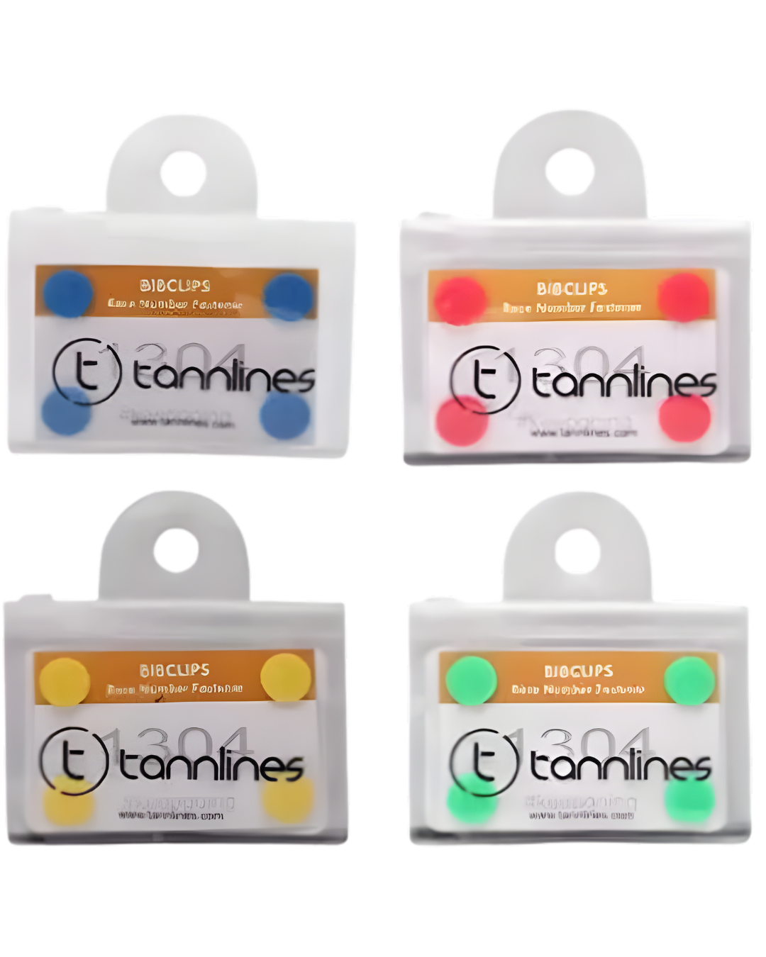 TANNLINES BIBCLIPS GREEN