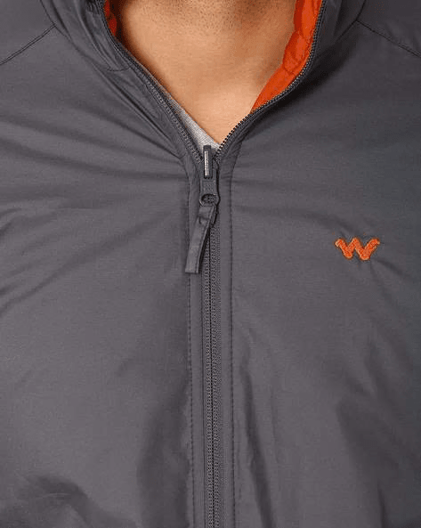 WILDCRAFT MEN HOOD LQJ JACKET - BLACK -XXL