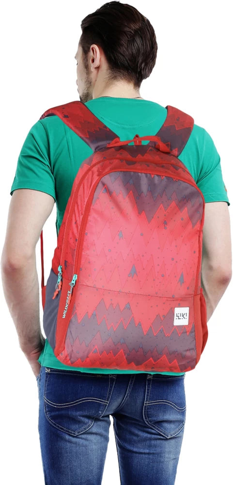 WILDCRAFT WIKI 1 OMBRE SCHOOL BAG-RED - Stepin Adventure #