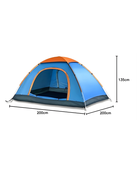 TWIN COLOR PICNIC & CAMPING TENT-DOME SHAPED