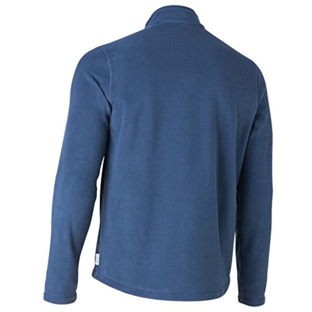 QUECHUA MENS FORCLAZ 50 FLEECE-D NAVY