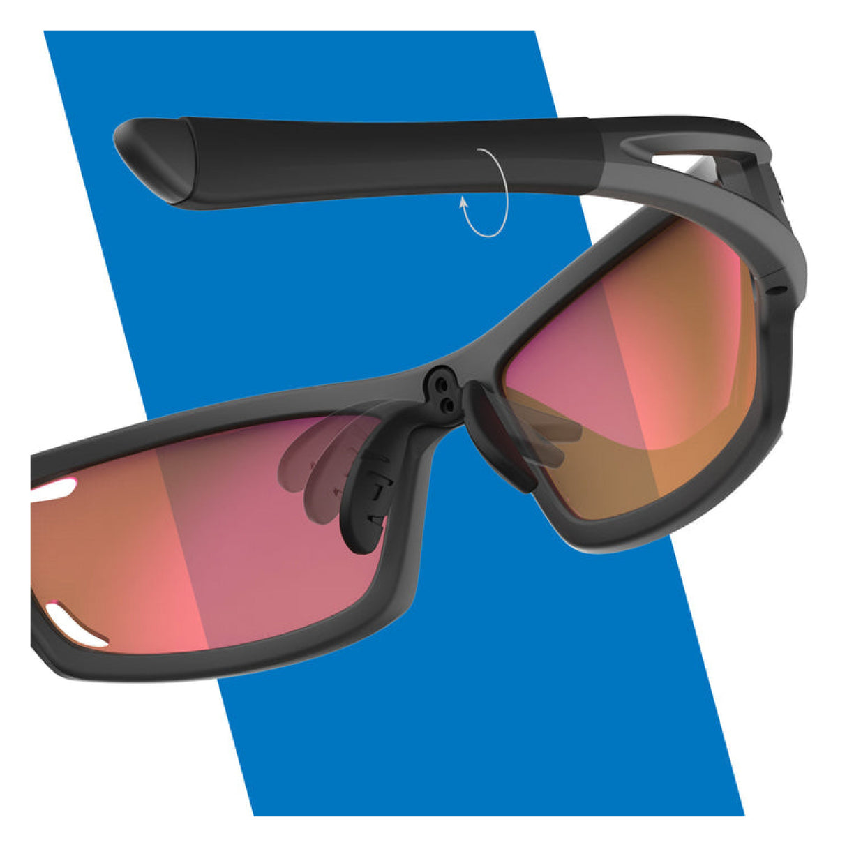 DOLOMITE 2.0, MATTE BLACK, SMOKE/AC RED/CLEAR
