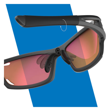 DOLOMITE 2.0, MATTE BLACK, SMOKE/AC RED/CLEAR