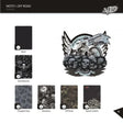 4FUN MULTIFUNCTIONAL SCARF POLARTEC -SKULL MACHINE /BLACK - Stepin Adventure #