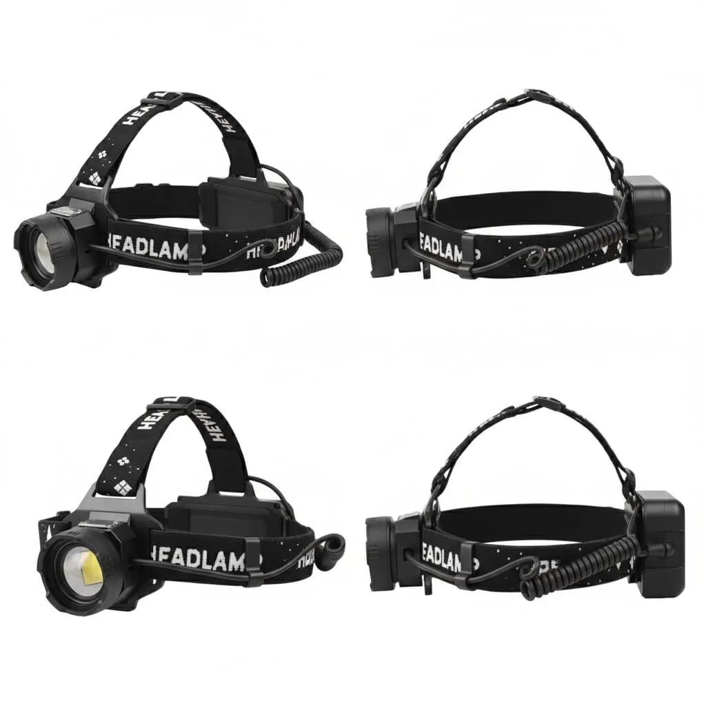 VANRAKSHAK HL-ZT90 LED HEADLAMP FOR CAMPING, HIKING, TREKKING & INDUSTRIAL USE