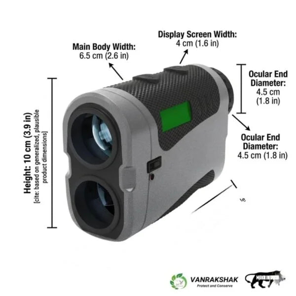 VANRAKSHAK 1200 LASER RANGE FINDER | GOLF, HUNTING & OUTDOORS