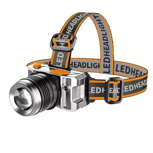 VANRAKSHAK HL-T02 RECHARGEABLE LED HEADLAMP FOR CAMPING, HIKING & NIGHT WORK