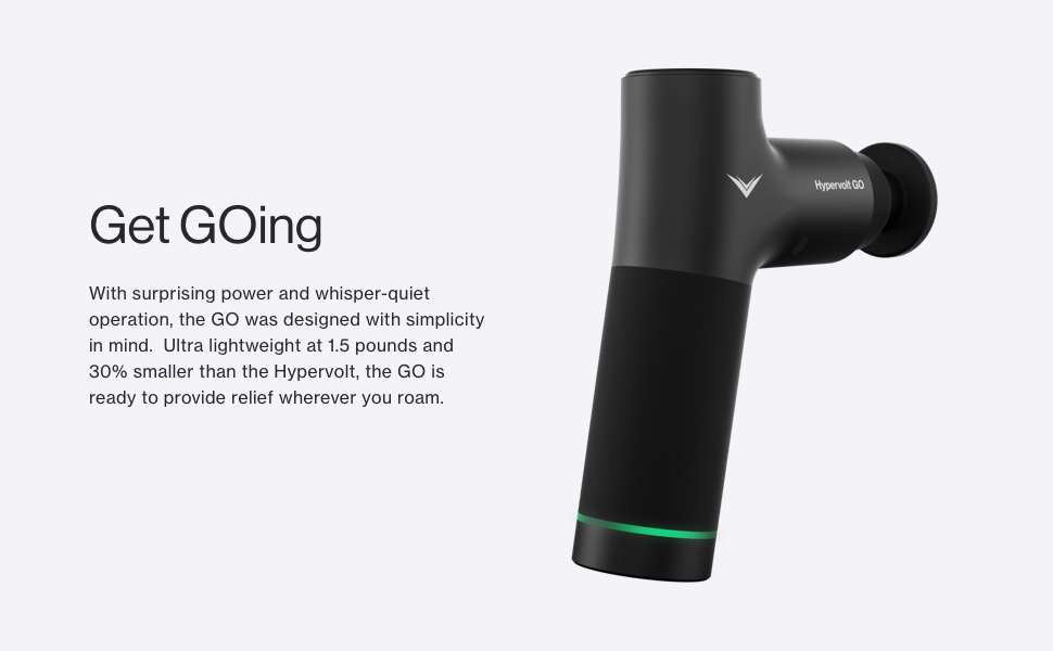 HYPERICE HYPERVOLT GO - Stepin Adventure #