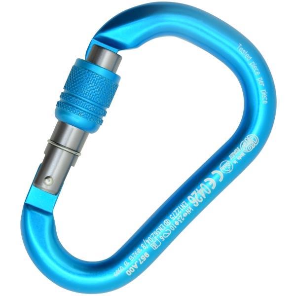 KONG HMS ALU SCREW CARABINER-GREY - Stepin Adventure #