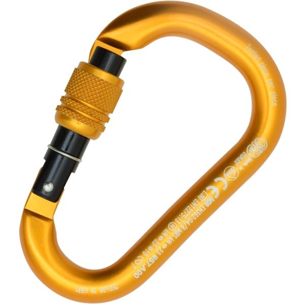 KONG HMS ALU SCREW CARABINER-GREY - Stepin Adventure #