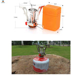 BACKPACKING CAMPING STOVE WITH PIEZO IGNITION MA191 | PORTABLE POCKET GAS STOVE
