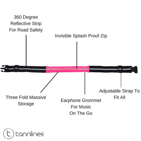TANNLINES RUNNING WAIST BELT(HI-OCTANE)