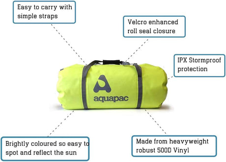 AQUAPAC WATERPROOF DUFFEL 90 LTR - Stepin Adventure #