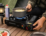 HAPPY HOME PORTABLE BUTANE GAS STOVE | CAMPING & OUTDOOR COOKING STOVE