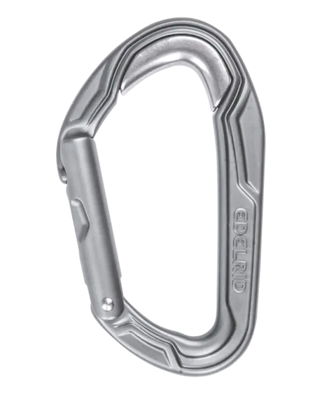 EDELRID BULLETPROOF STRAIGHT SLATE | CLIMBING CARABINER - Stepin Adventure #