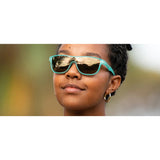 TIFOSI SIZZLE TEAL DUNE, GOLD MIRROR