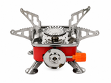MINI PORTABLE CAMPING STOVE | COMPACT BACKPACKING GAS STOVE | 4X4X4 INCH