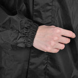 ROCKSPORT WATERPROOF RAIN SUIT FOR CAMPING, HIKING & TRAVELLING - BLACK